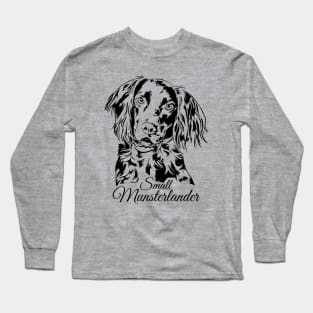 Small Munsterlander dog lover portrait Long Sleeve T-Shirt